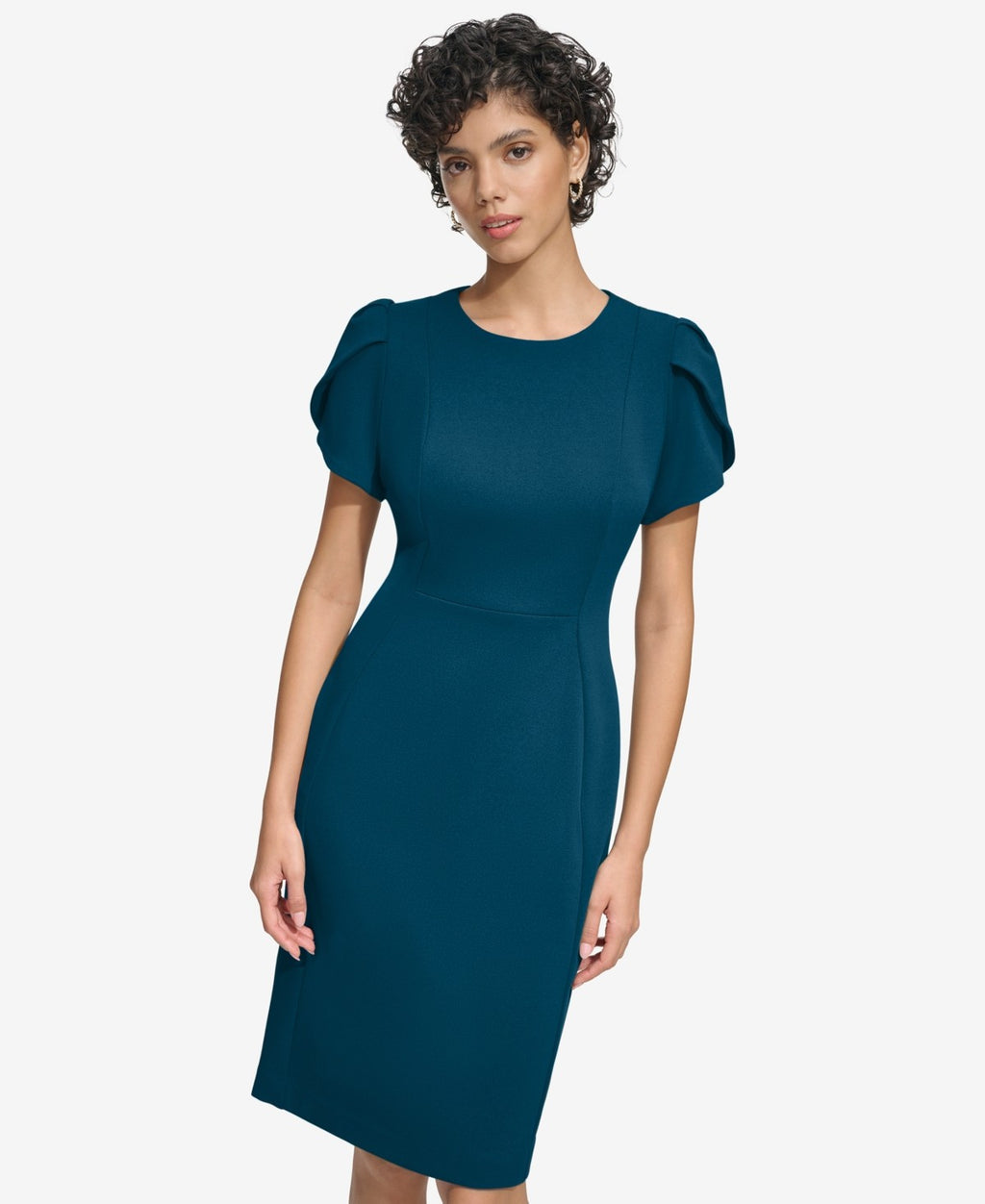 Calvin Klein Size 14 Teal New Dress