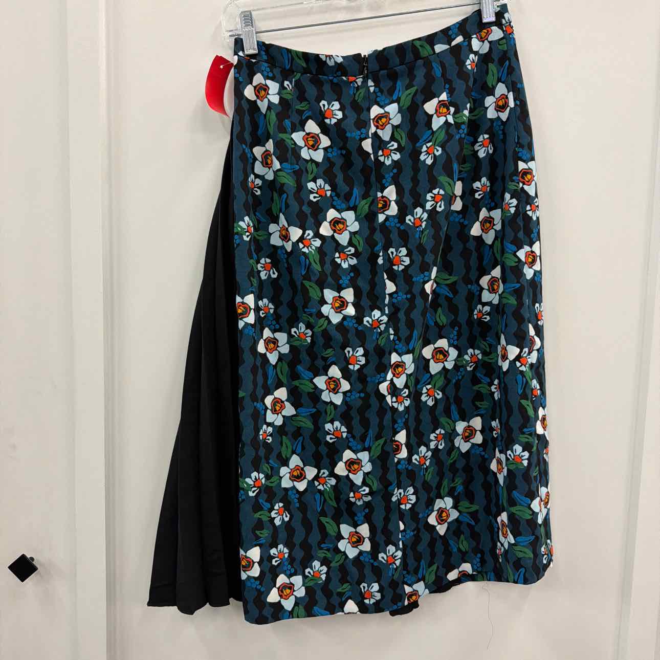topshop Size 6 Blue/black Preloved Skirt