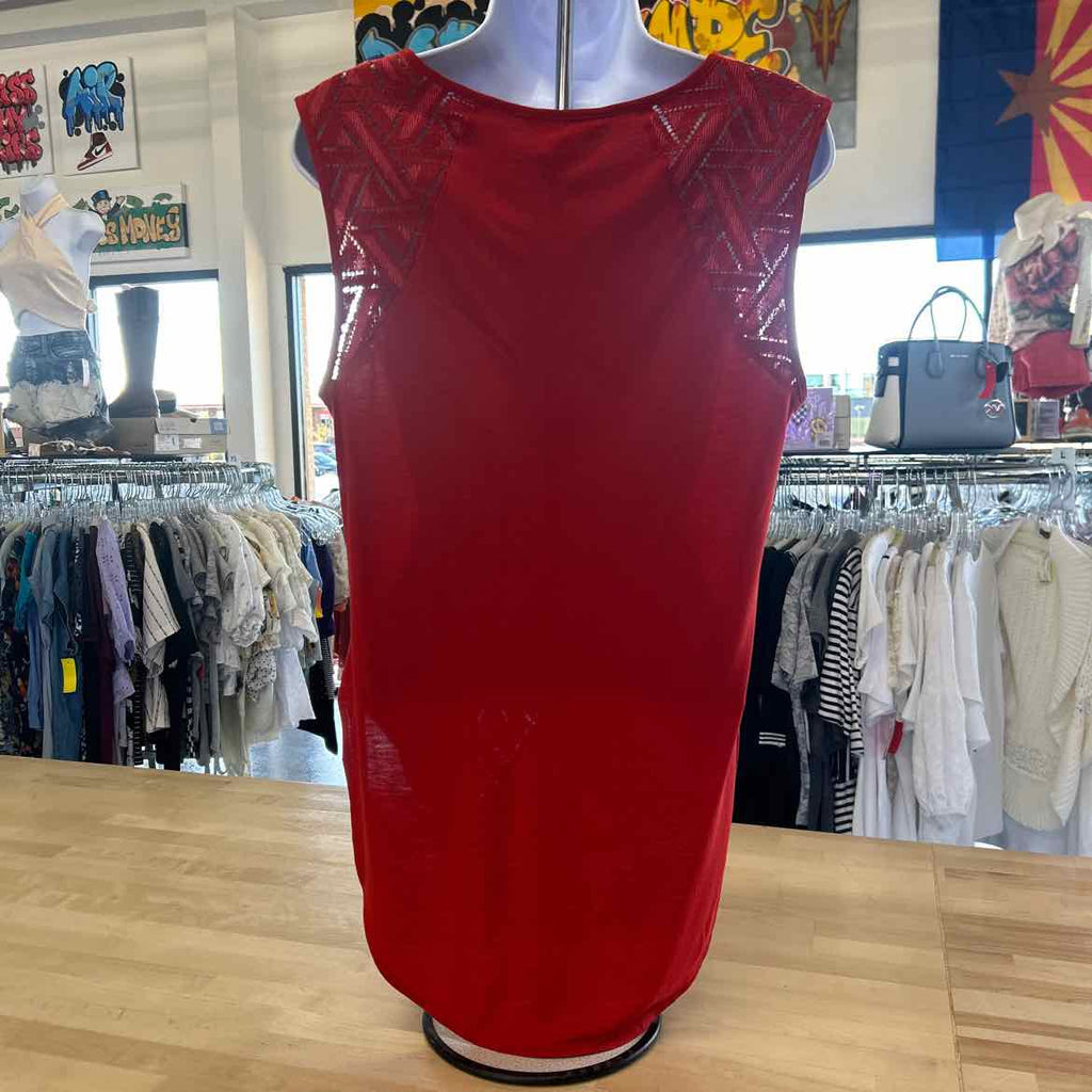 Banana Republic Size M Red Preloved Sleeveless