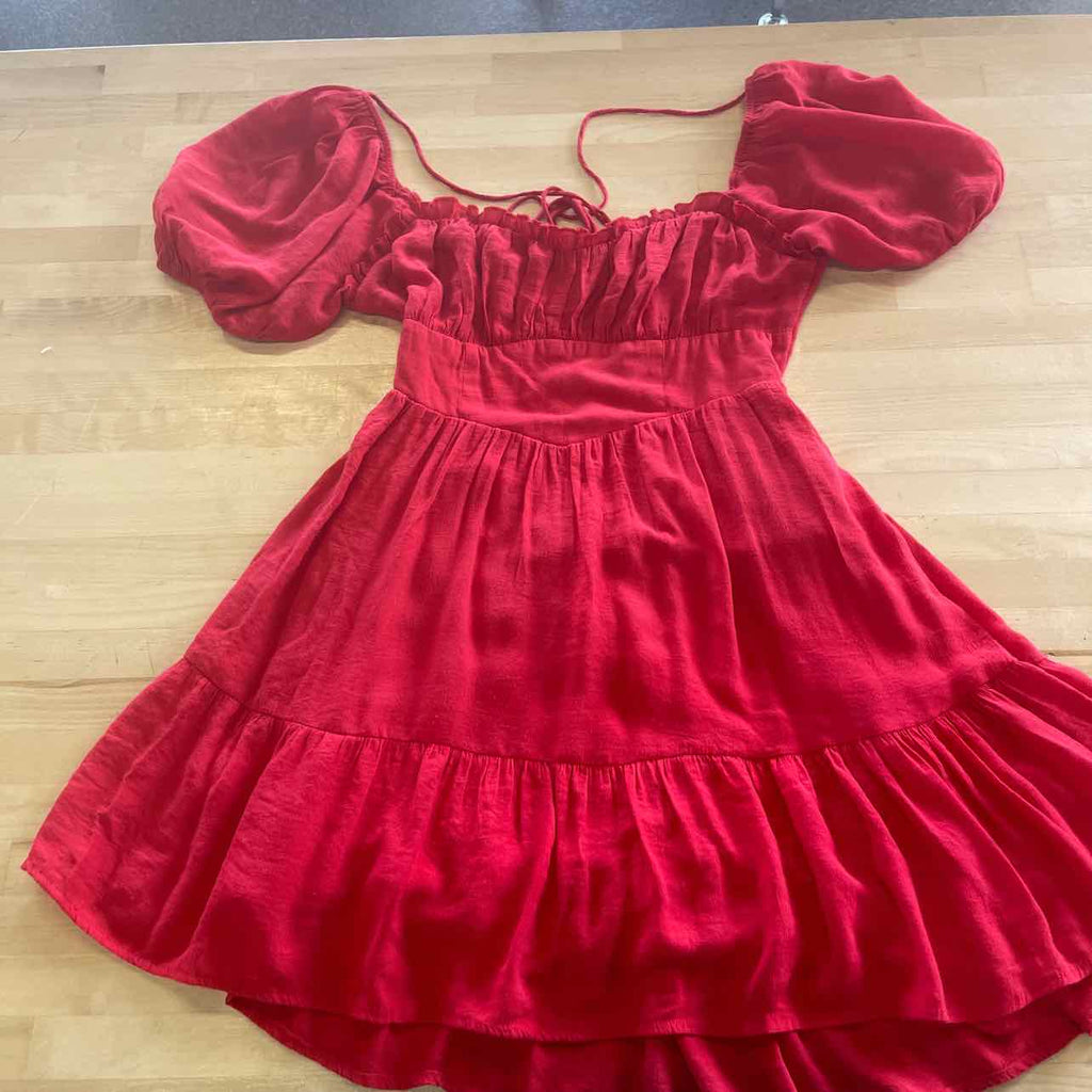 Princess Polly Size 6 Red Preloved Dress