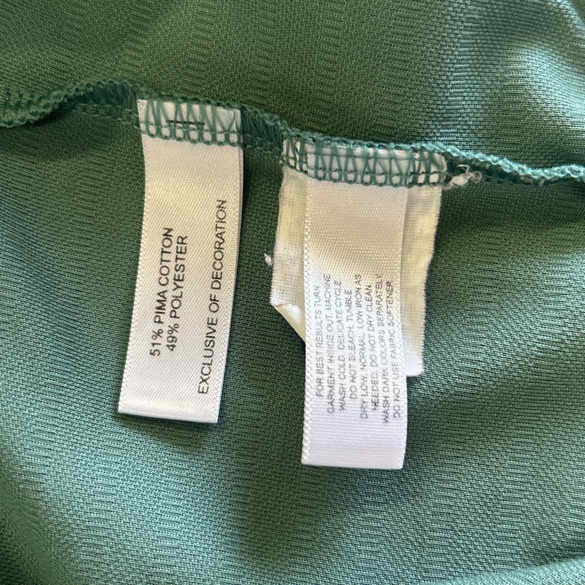 Cutter & Buck Size L Green Preloved MENS Polo