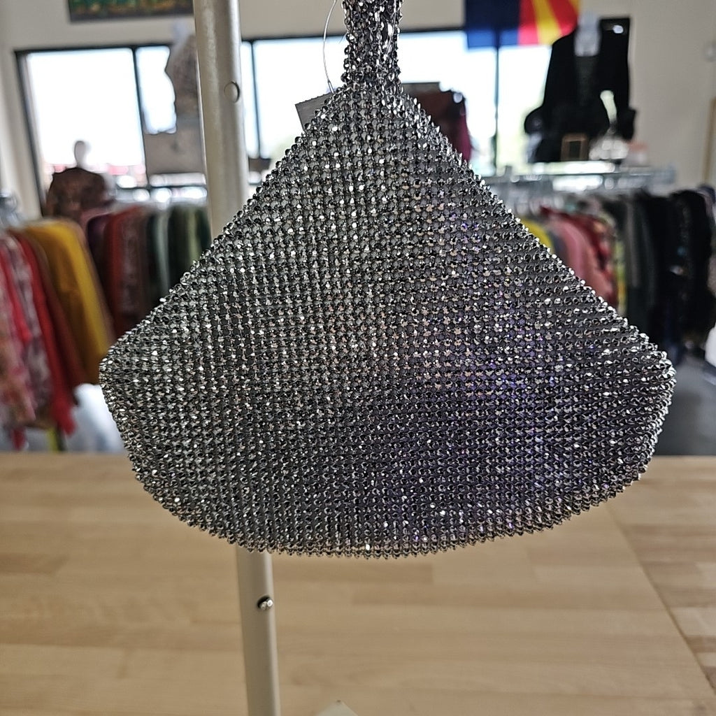 I.n.c. International Concepts Doris Sparkle Mesh Pouch