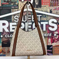 Michael Kors Cream/Brown Handbag
