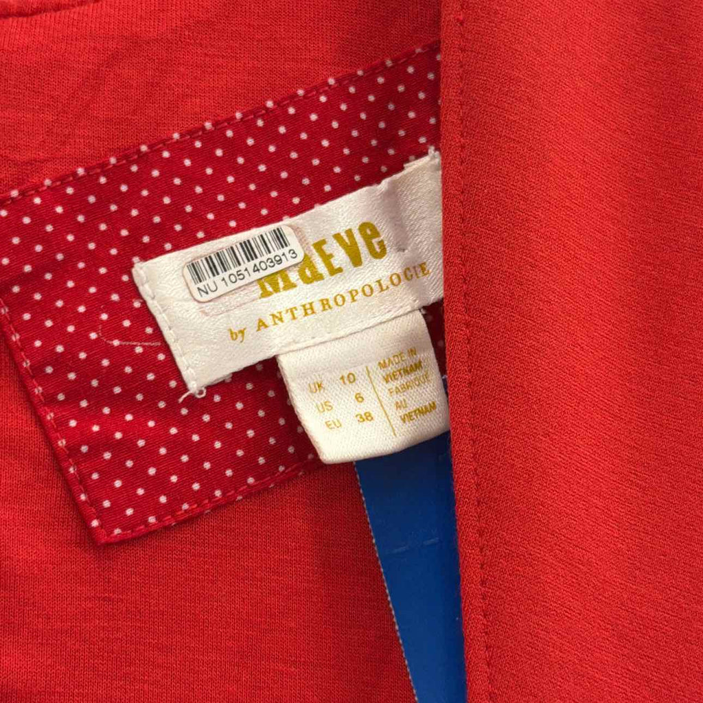 Maeve Size 6 Red Preloved Dress