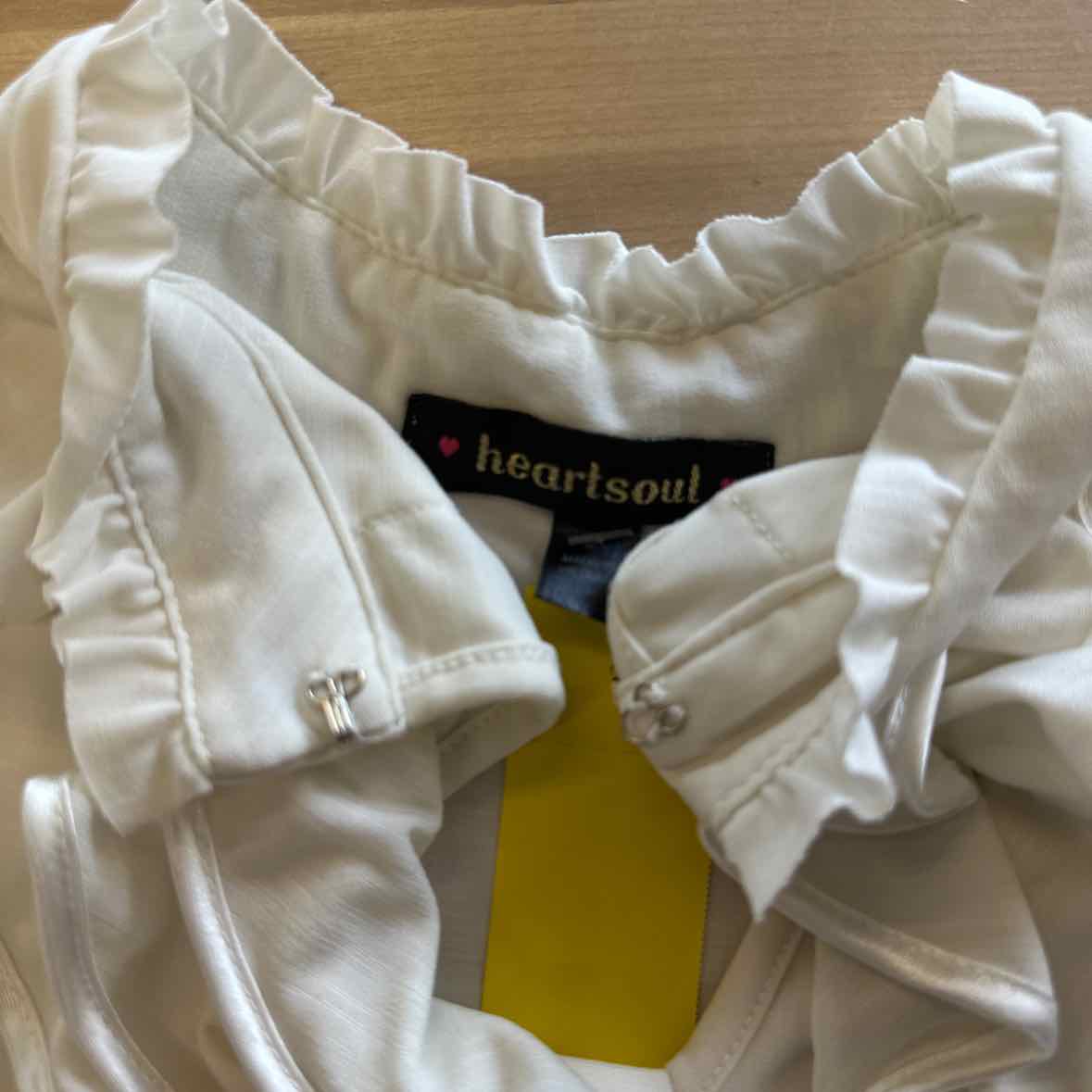 Heart soul Size M White Blouse