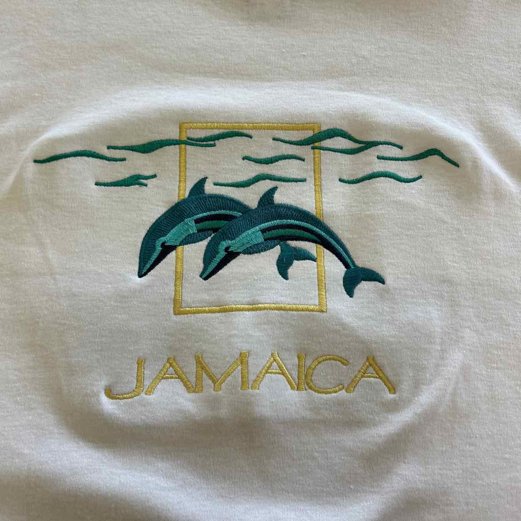 Island Size XXL White Preloved MENS T-shirt