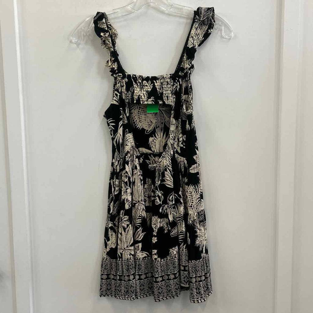 Angie Size S Black Tan Preloved Dress