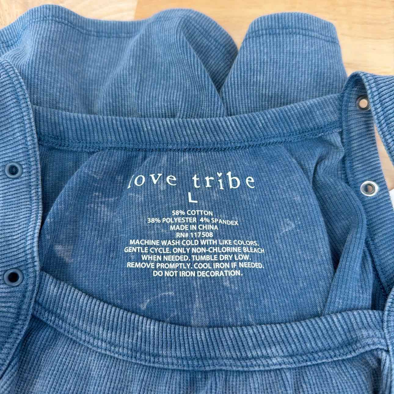 Love Tribe Size L Born to Be a Cowgirl Graphic Tank Top