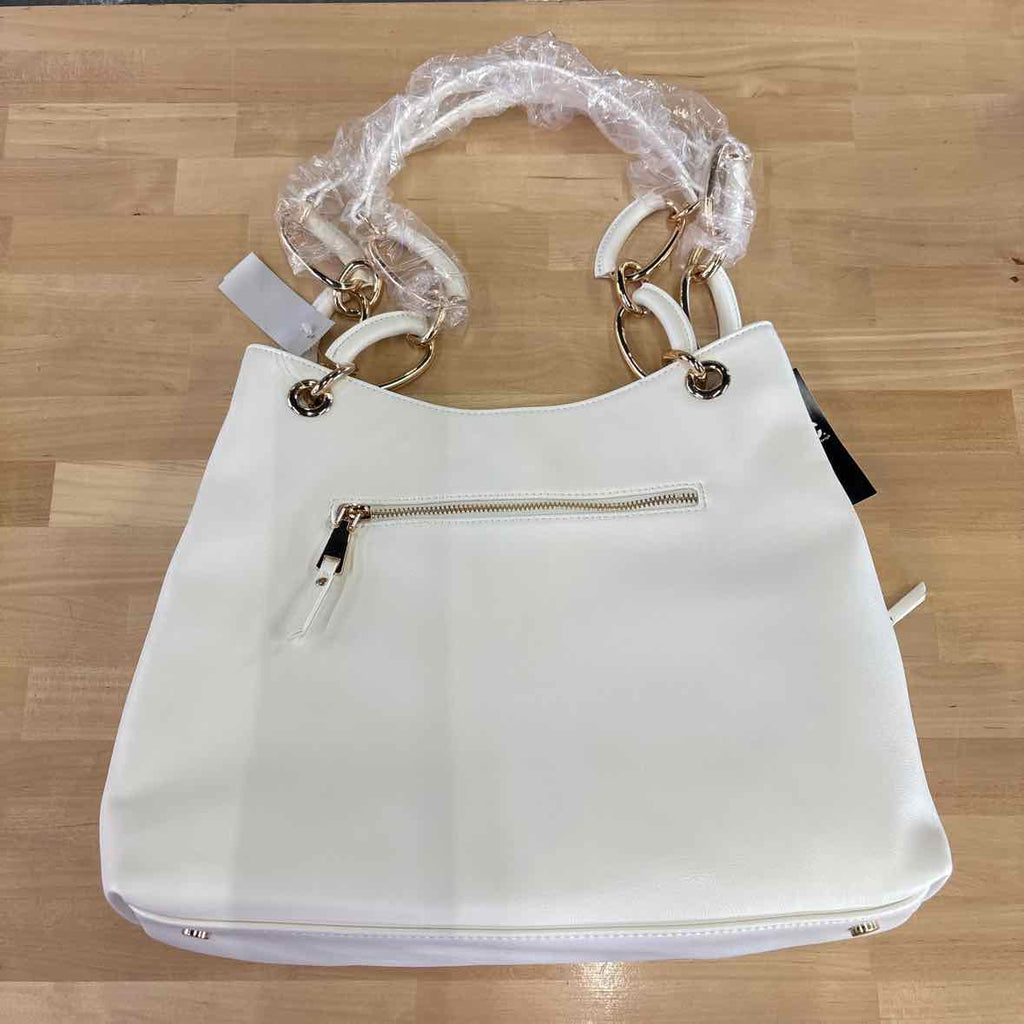 INC White New Handbag