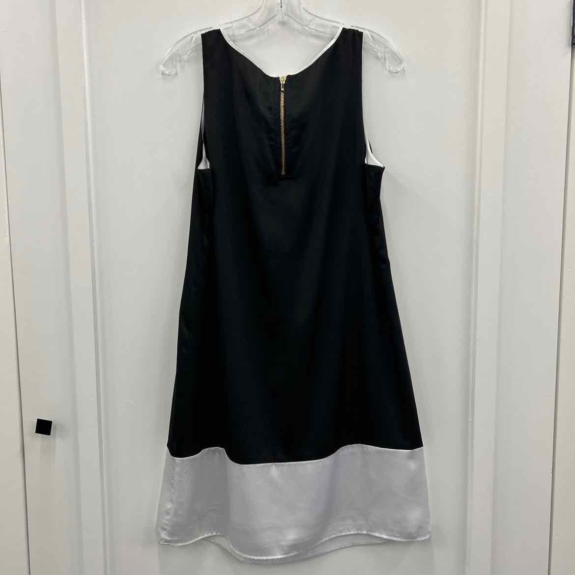 Dana Buchman Size L Black/White Dress