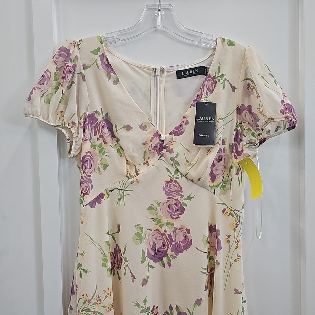 Ralph Lauren Size 6 Cream Dress