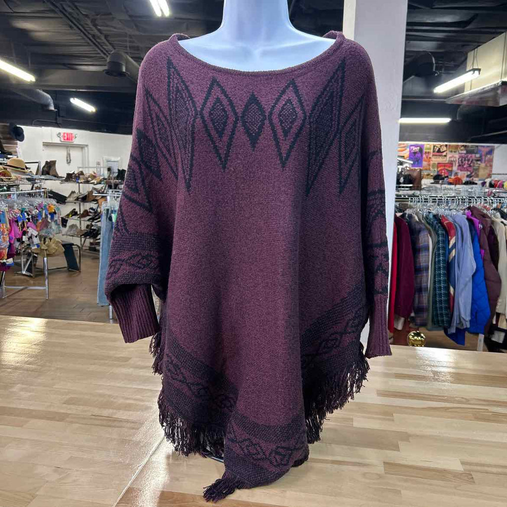 Style & Co. Size S Purple Preloved Sweater