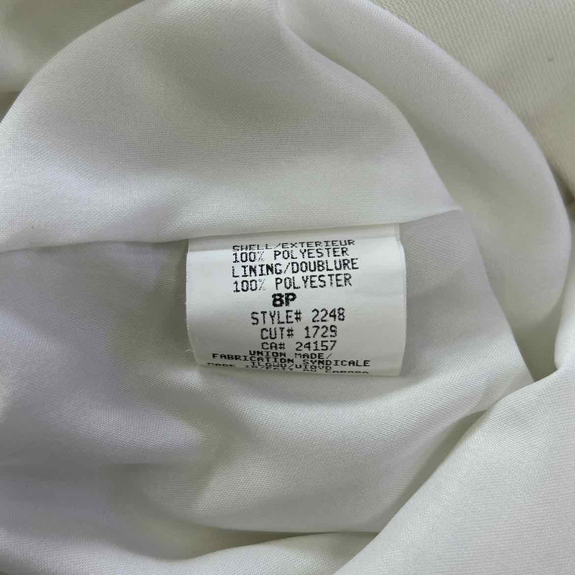 Ingenuity Size 8P White Dress