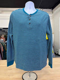 St. Johns Bay Size L Blue MENS Long Sleeve Shirt