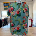 Bad Birdie Size L Green Preloved MENS Polo