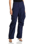 STEVE MADDEN Women's  Navy Kaira Cargo Pants