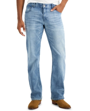 Male INC Men's Size 40  Rockford Boot Cut Jeans - Light Wash