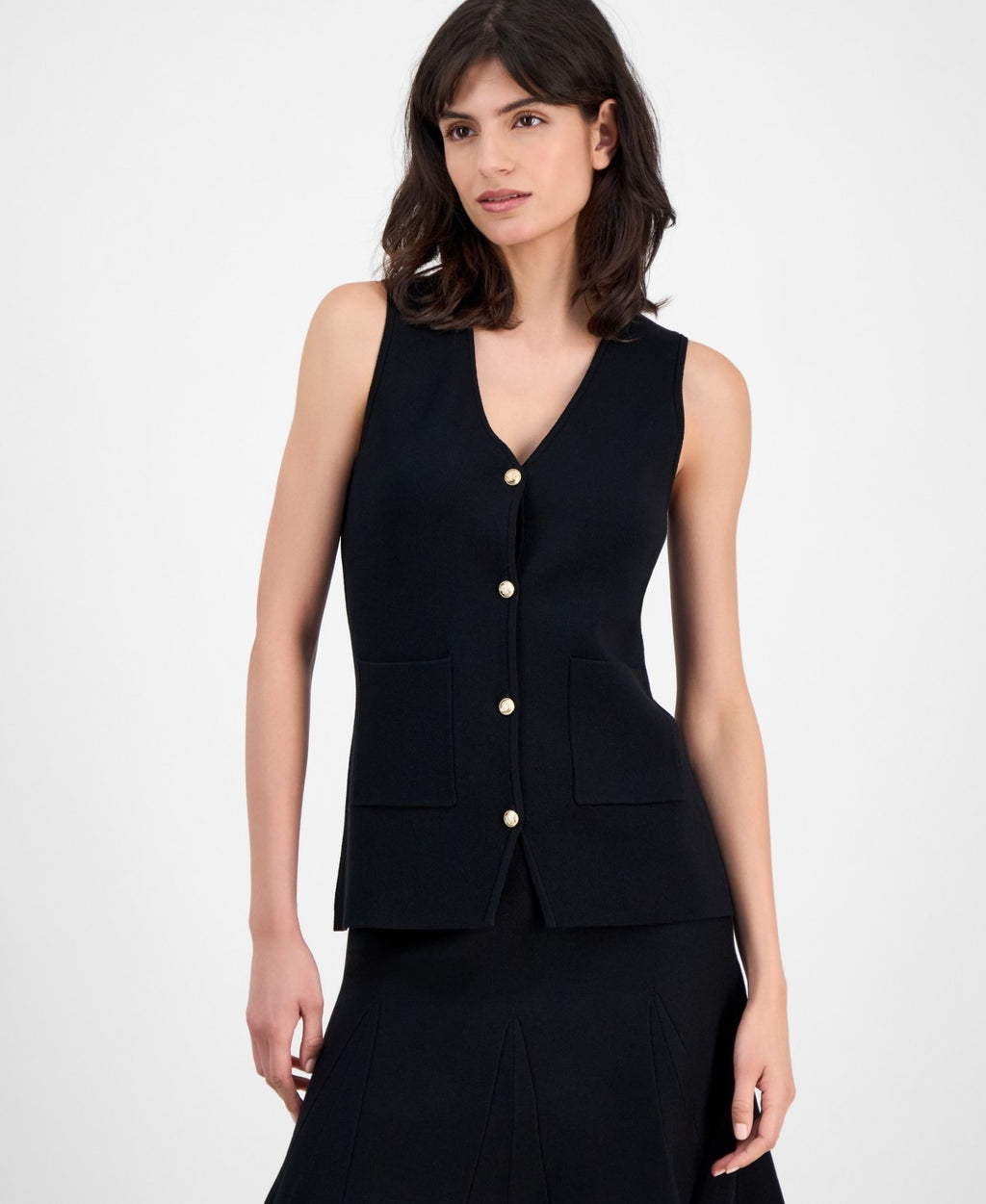 Tahari Asl Women's Sweater Vest