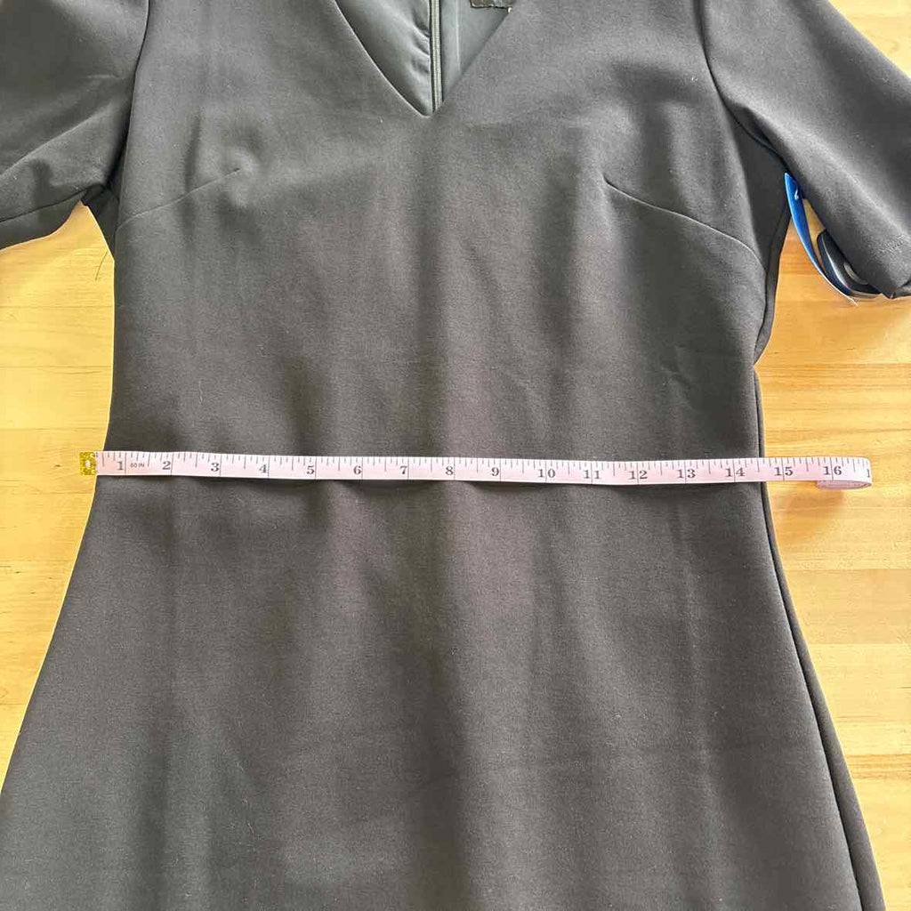 White House Black Market Size 8 Black Preloved Dress