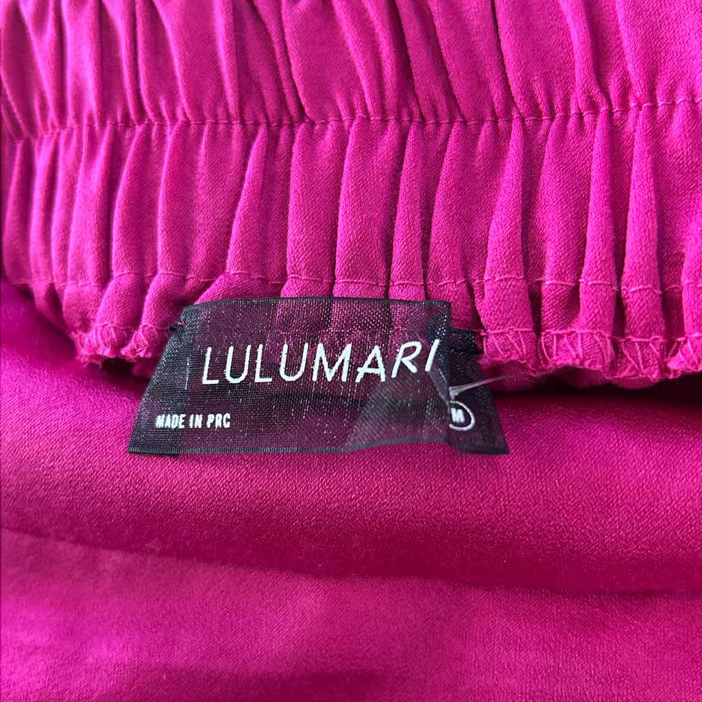 Lulumari Size M Pink Satin Preloved Skirt