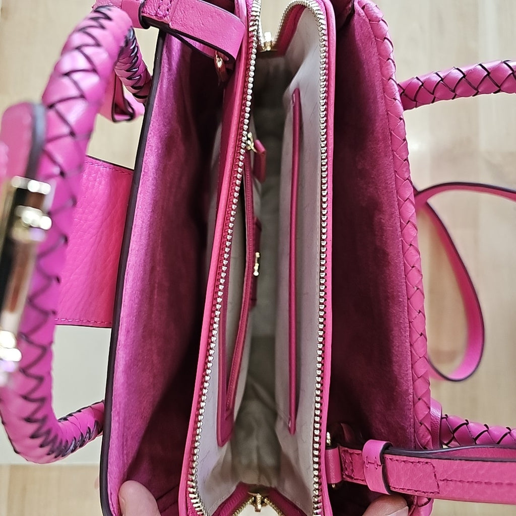 Radley London Liverpool Street 2.0 Weave Small Ziptop Multiway - Coulis