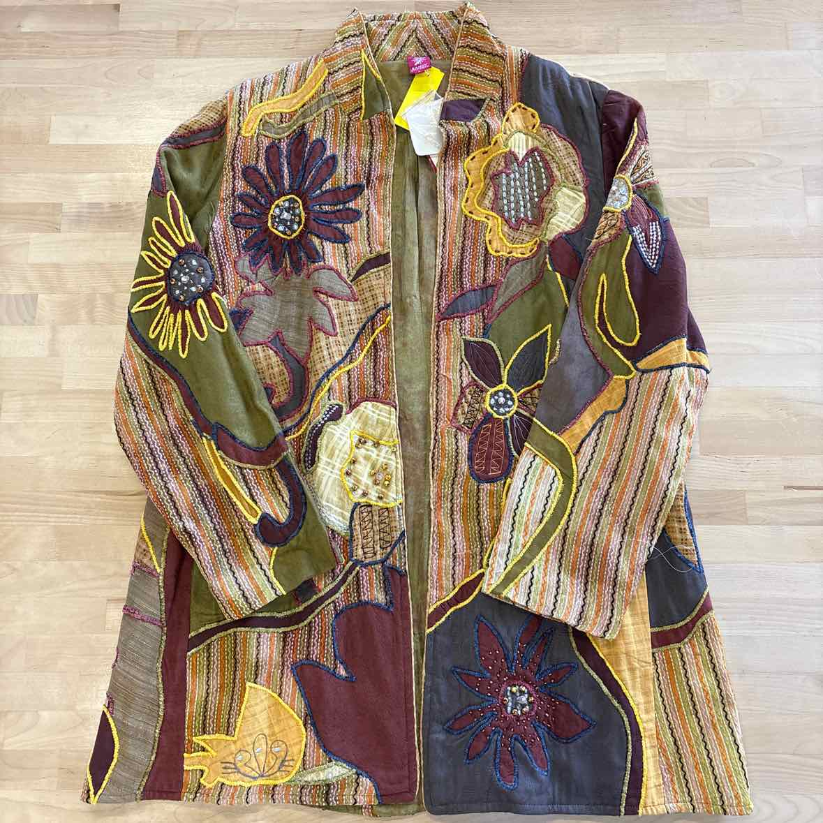 Sandy Starkman Size L Yellow Jacket