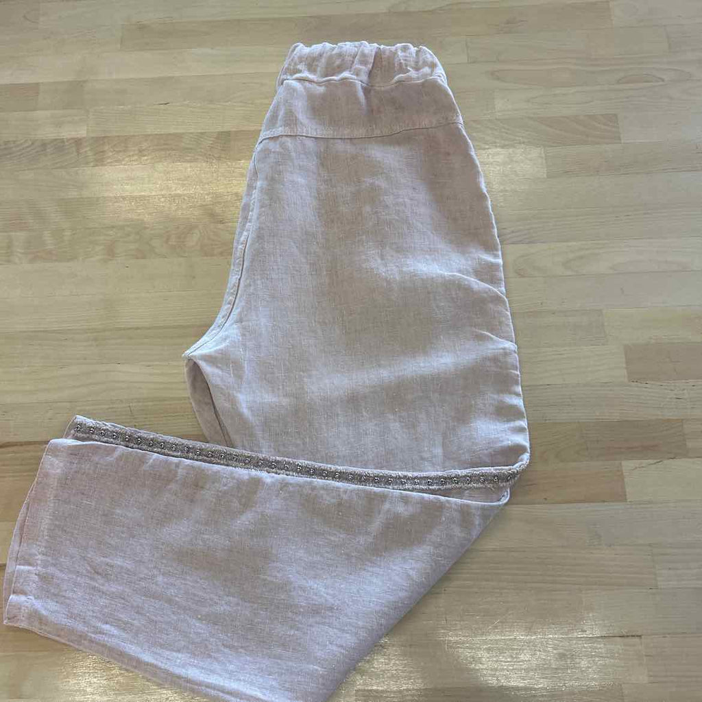 Made In Italy Size 3 Pink Used Pants