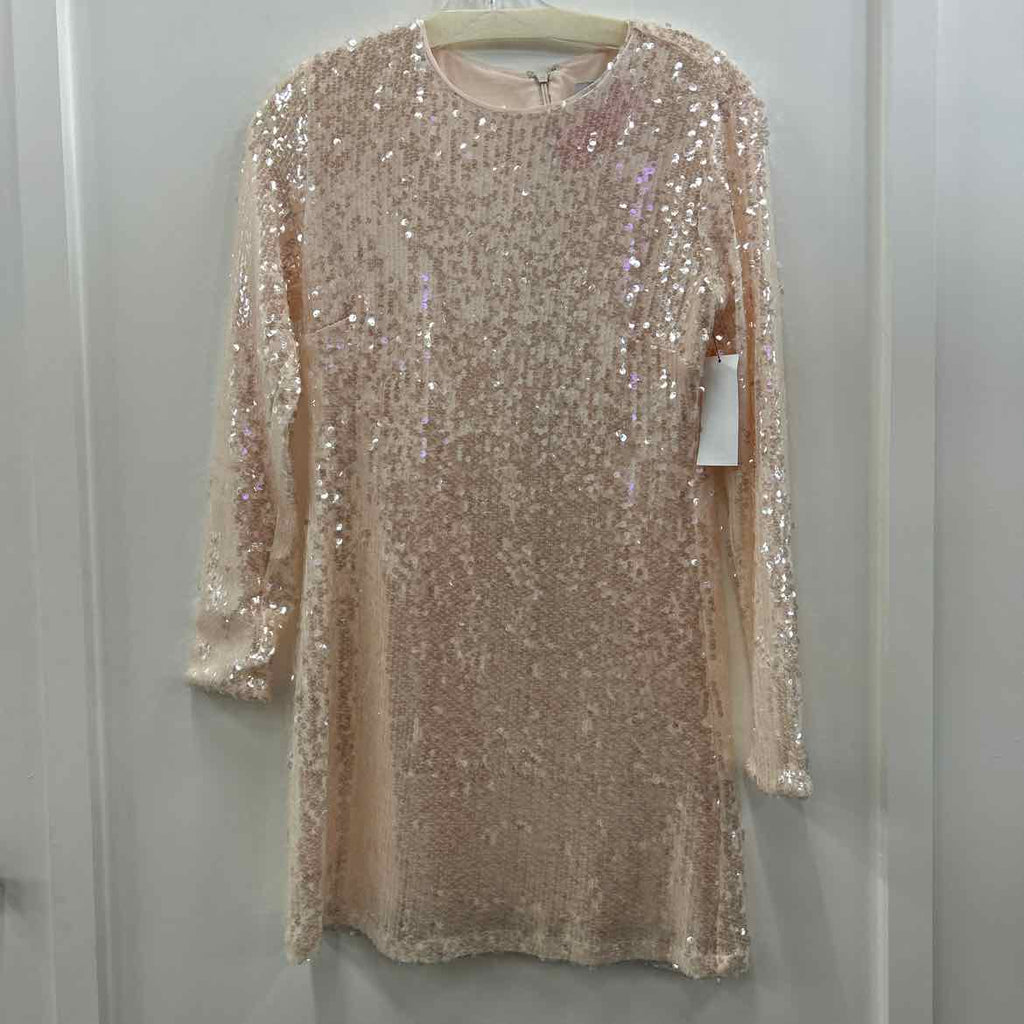 Giani Bini Size S Nude Sequined New Dress