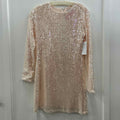 Giani Bini Size S Nude Sequined New Dress