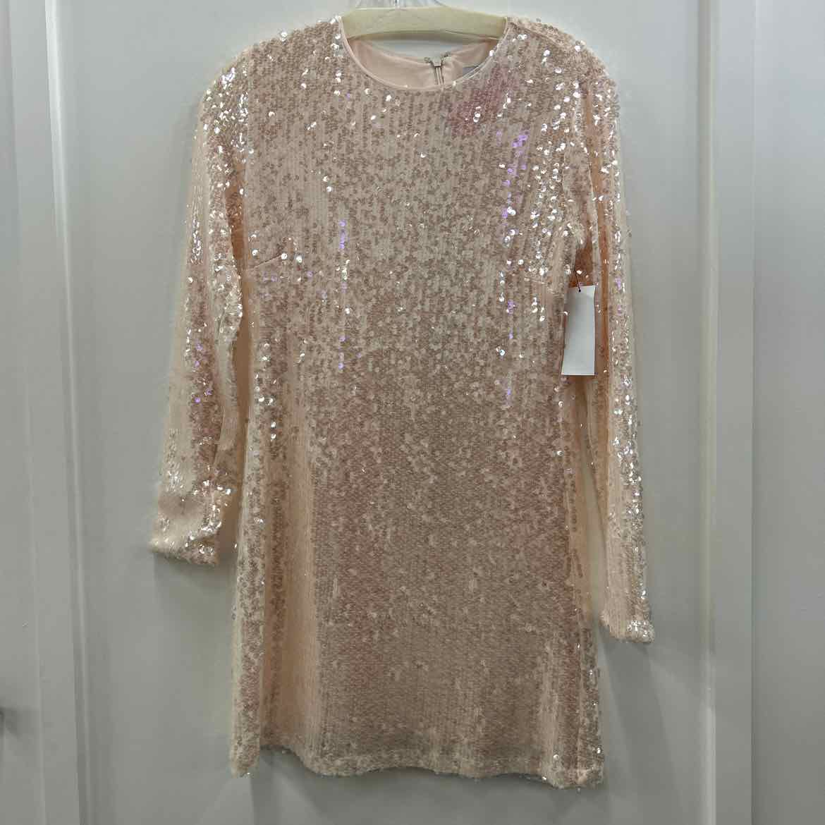 Giani Bini Size S Nude Sequined New Dress