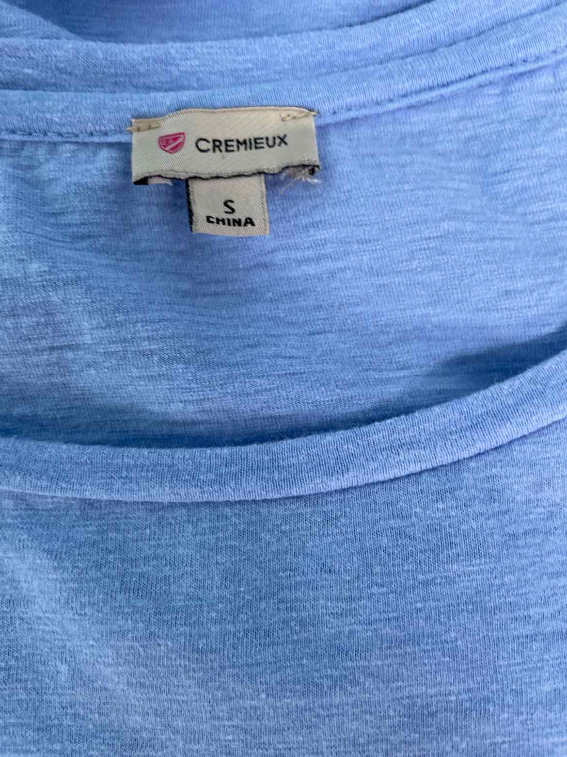 Cremieux Size S Blue T-shirt