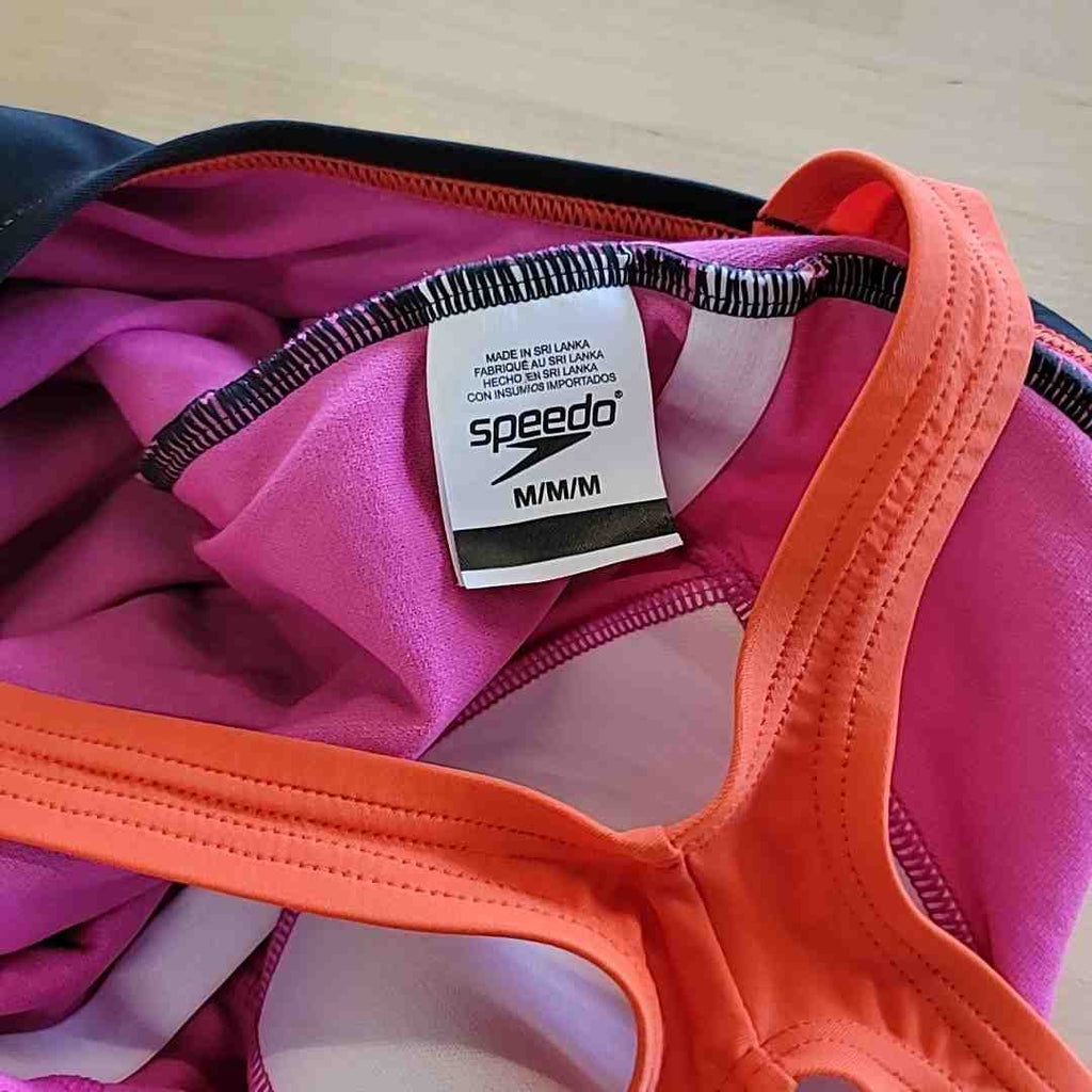 Speedo Size M Multi-Color Swimsuit