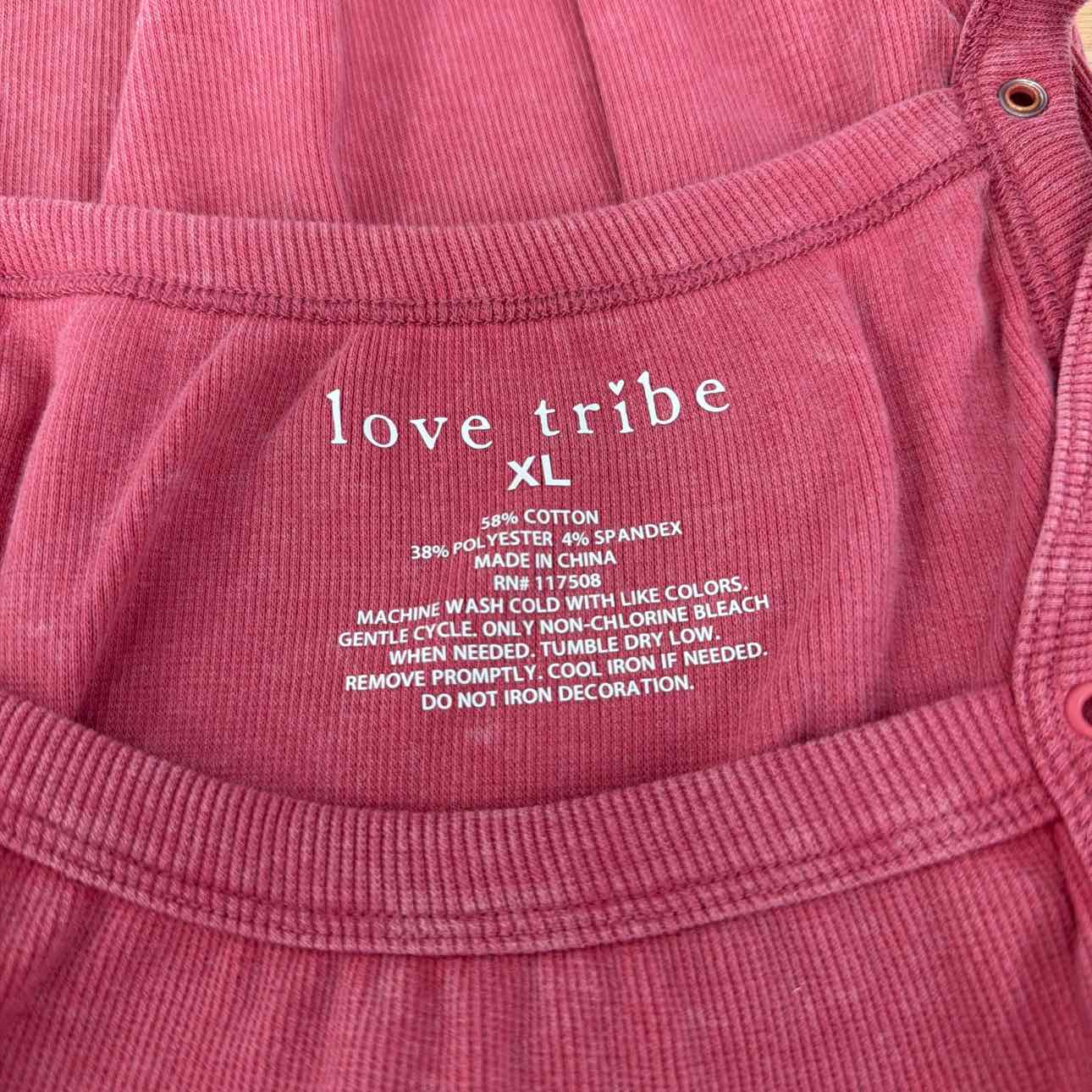Love Tribe Size XL Take Me to the Ranch Graphic Tank Top