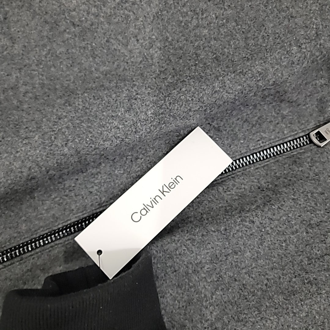 Calvin Klein Men's Size L Gray MENS Jacket