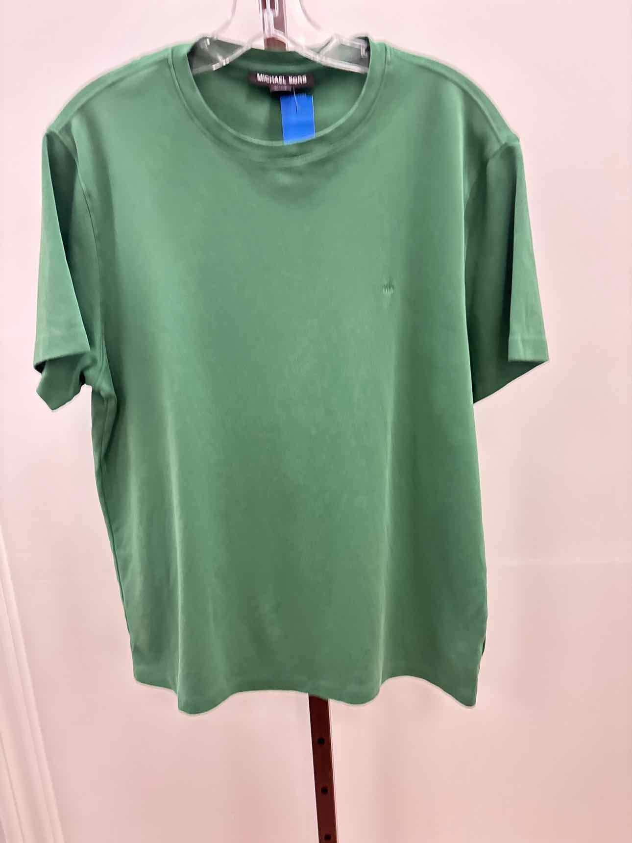 Michael Kors Size L Green NWOT MENS T-shirt