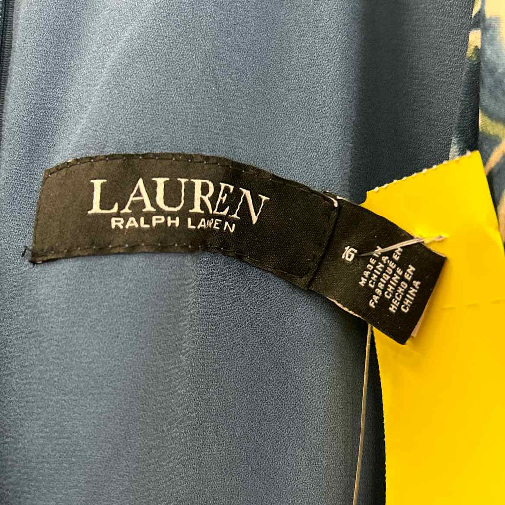 Ralph Lauren Size 16 Blue Dress