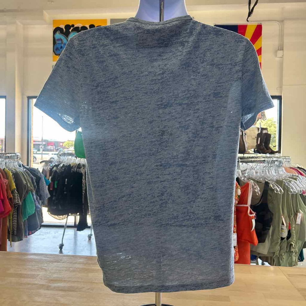 John Varvatos Size M Blue Preloved MENS T-shirt