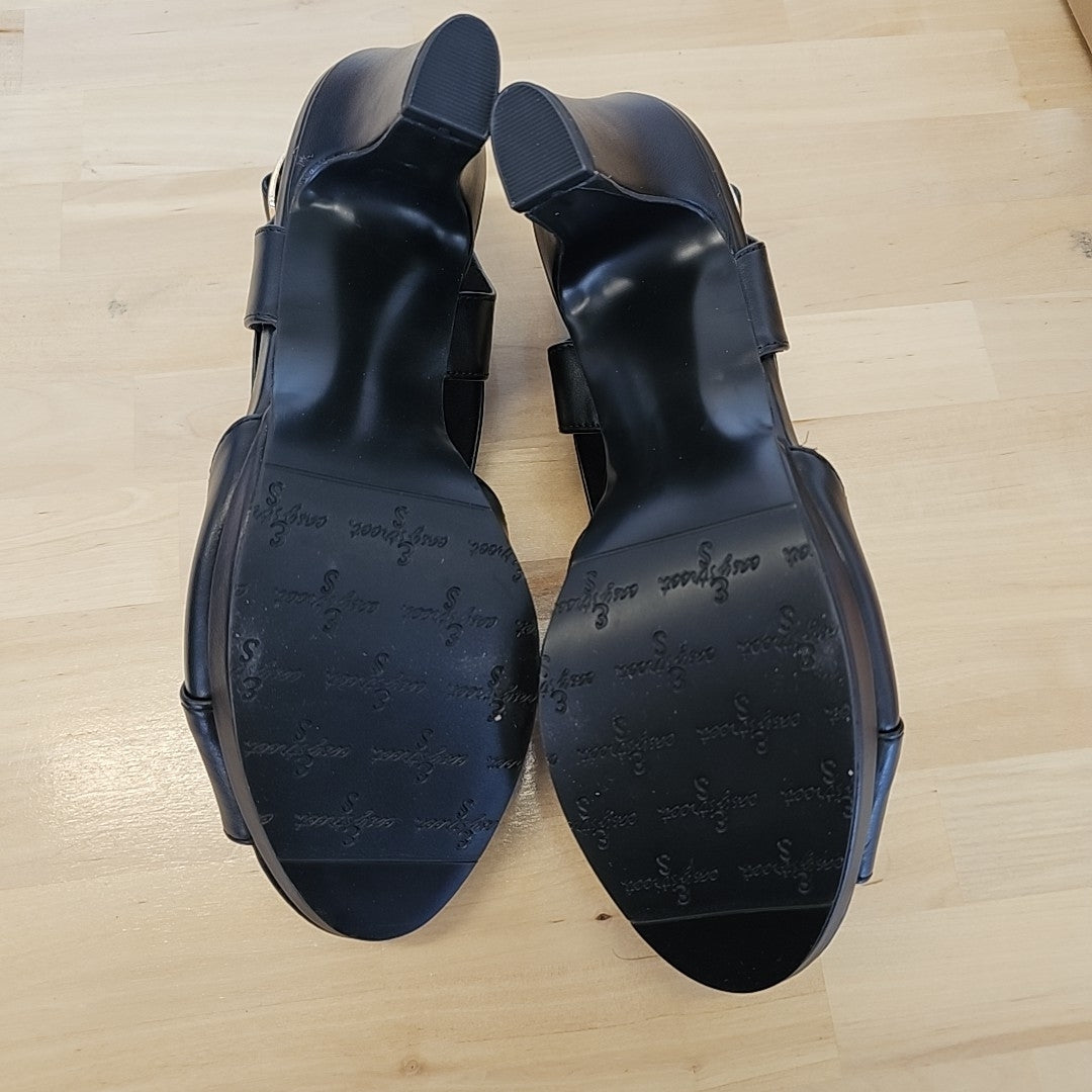 Easy Street Shoe Size 9 Black Heels