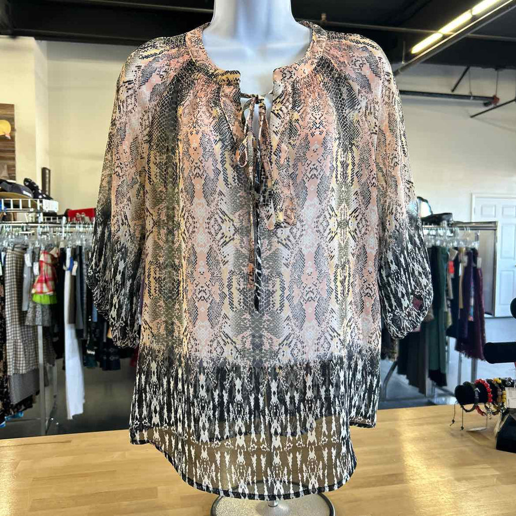 Bar III Size XS Pink Blouse