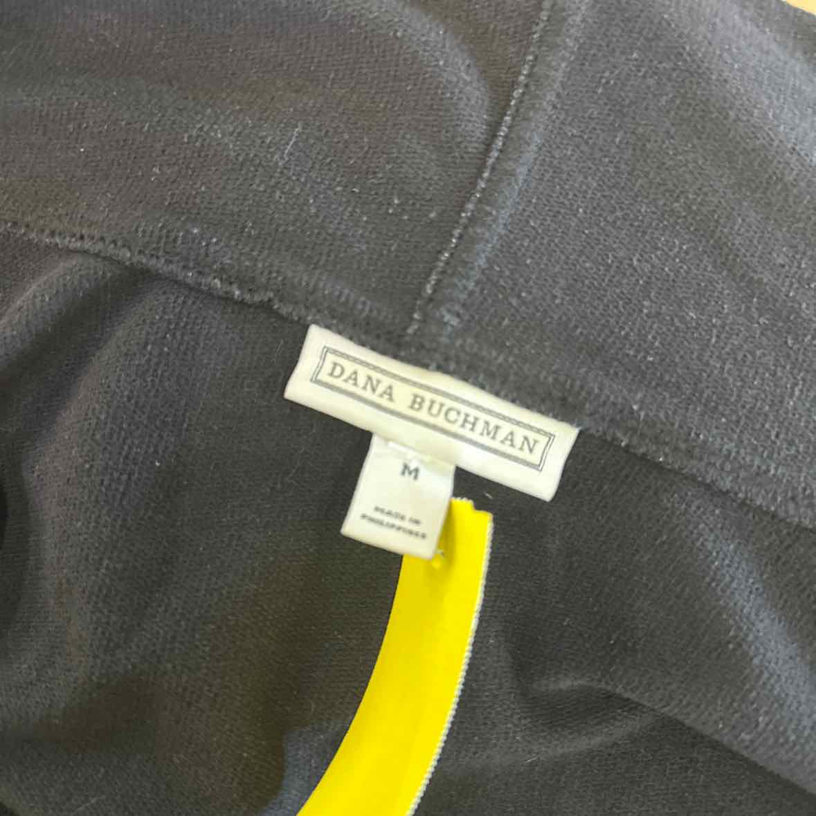 Dana Buchman Size M Black Duster