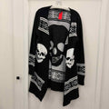WetSeal Size M Black Preloved Duster