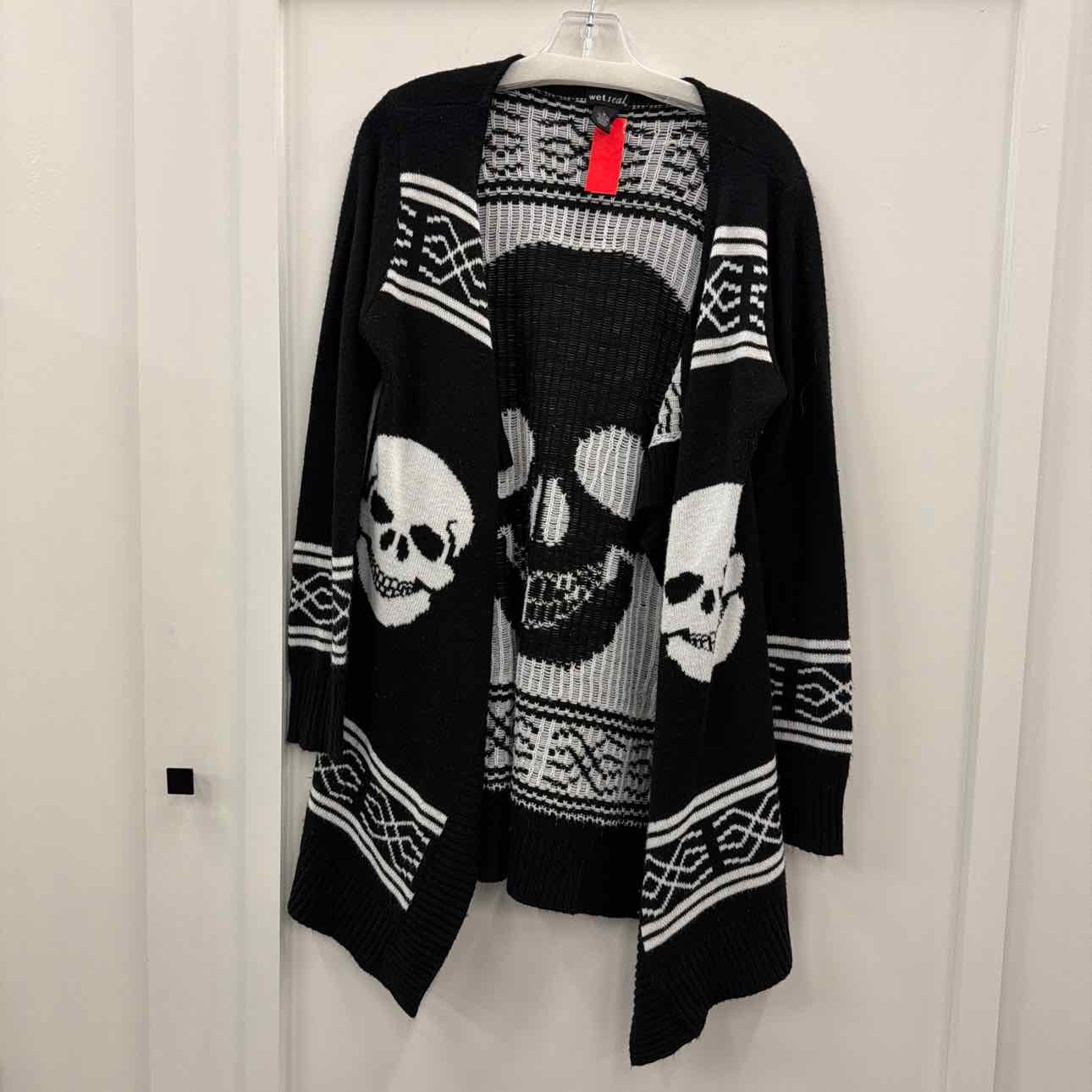 WetSeal Size M Black Preloved Duster