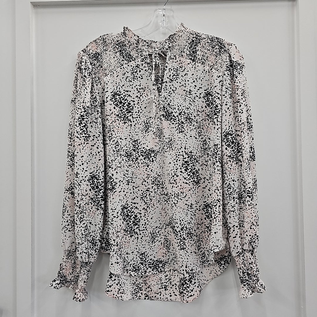 Alex & Lili Size S White Blouse