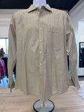 Alexander Julian Size XL Yellow MENS Button Down Shirt