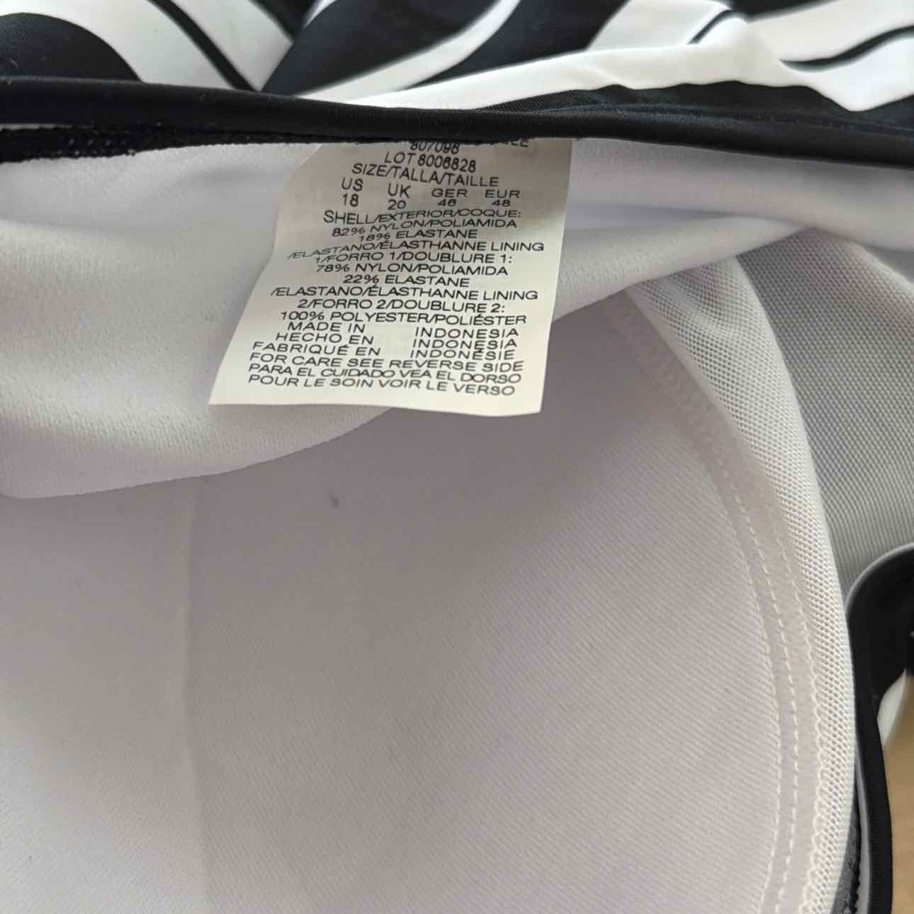 Swim Solutions Women's Striped Tankini Top