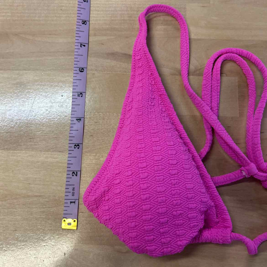 Roxy Size M Haliewa Built-up Triangle Bikini Top