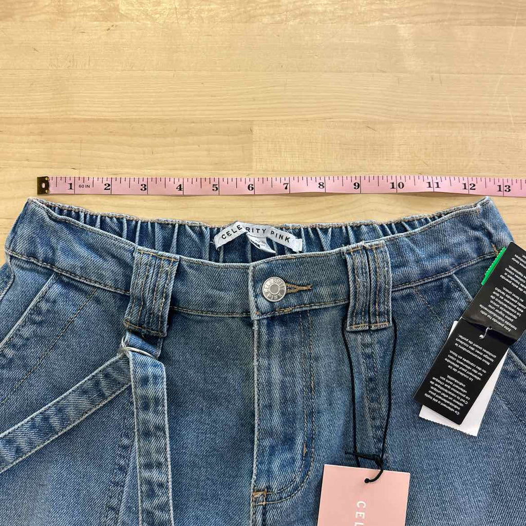 Juniors Celebrity Pink Low Rise Baggy Cargo Pants - 3