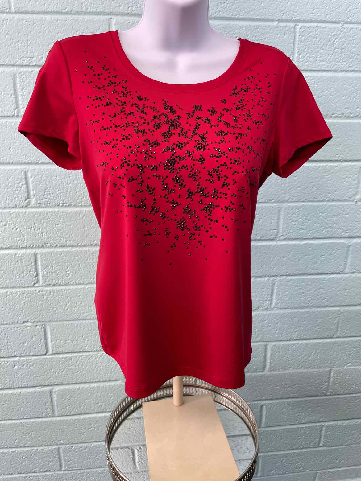 Chico's Size 0 Red Blouse