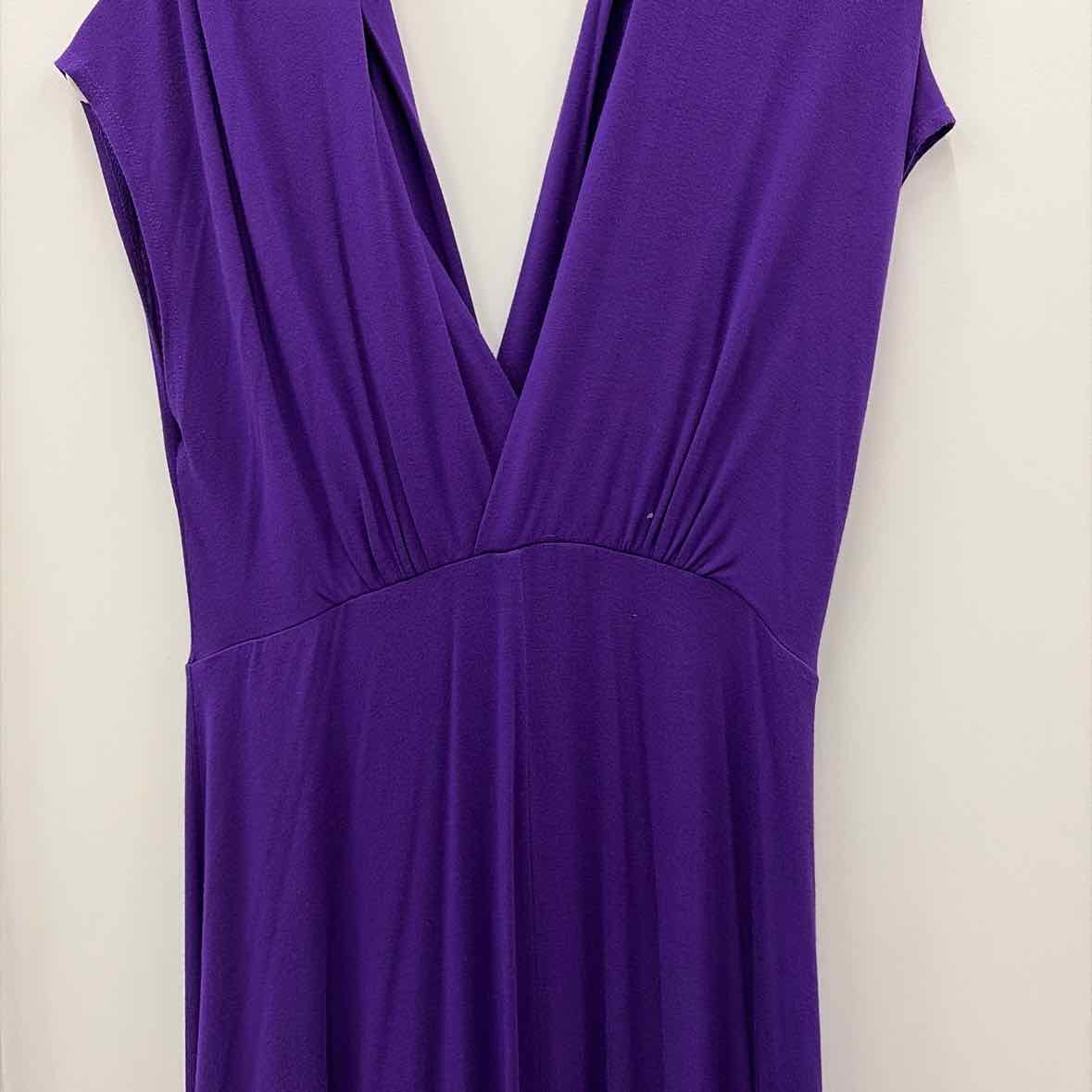 24/7 Size XL Purple Used Dress