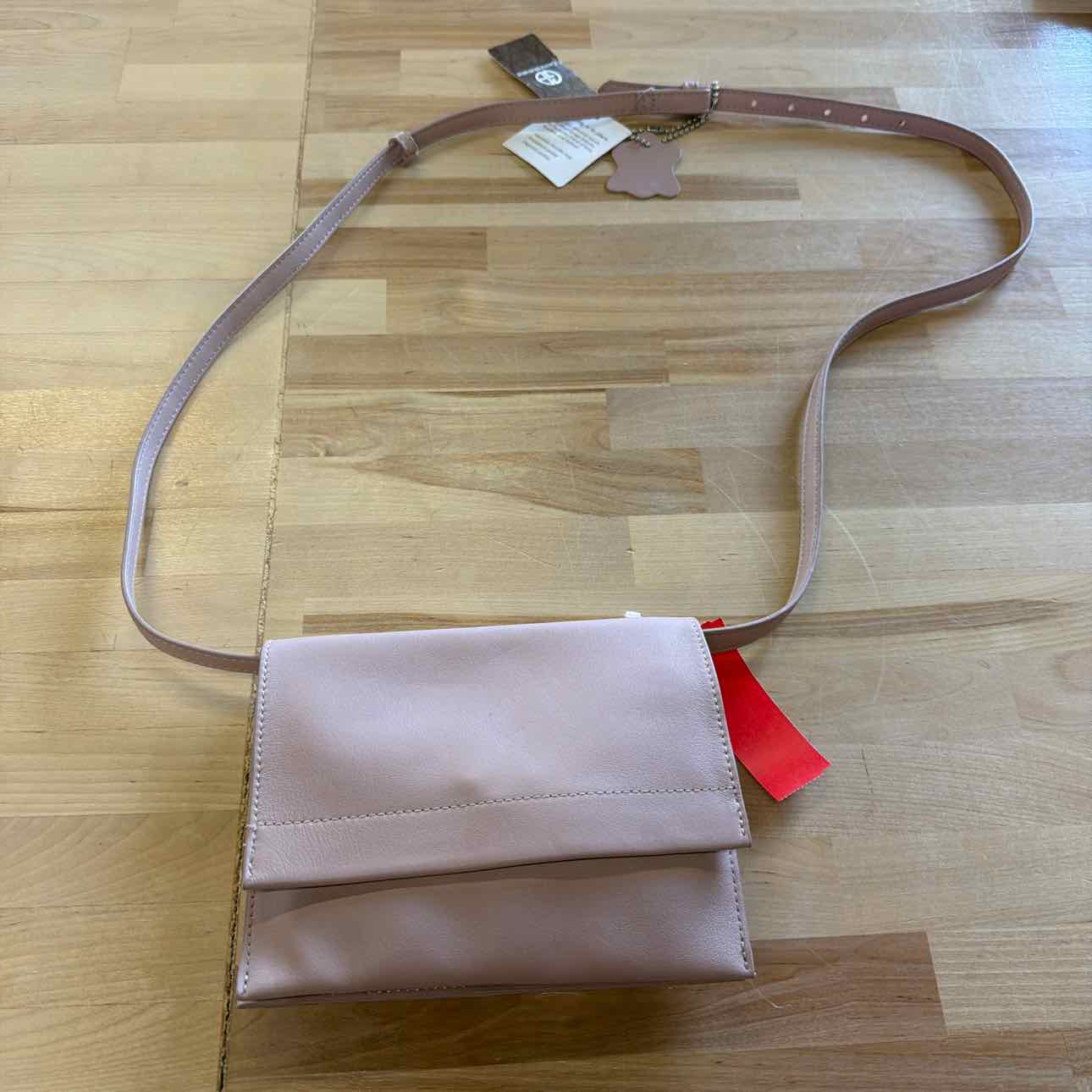 Giani Bernini Giani Bernini Nappa Flap Crossbody- Rose